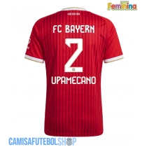 Camisa de time de futebol Bayern Munich Dayot Upamecano #2 Replicas 1º Equipamento Feminina 2026-27 Manga Curta
